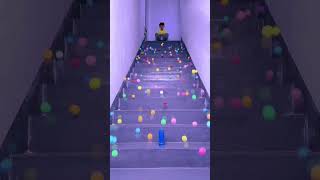 Ping Pong Ball Challenge Can You Catch The Ball In The CupFunnyfamily Partygames [upl. by Saenihp153]