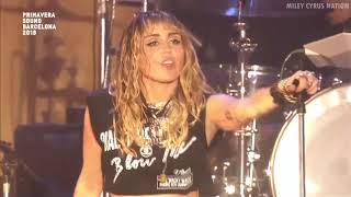 Miley Cyrus  Party In The USA Live at Primavera Sound Festival HD [upl. by Airreis513]