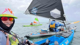 Kayak a vela por la laguna en Fajardo PR [upl. by Wershba]