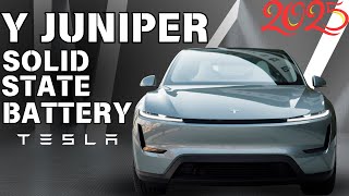 Tesla Unveils GameChanging SolidState Battery for Model Y 2025 Project Juniper Test Begins [upl. by Anne-Corinne]