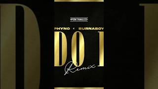 Phyno  Do I Remix Official Audio feat Burna Boy Fresh [upl. by Astrid]