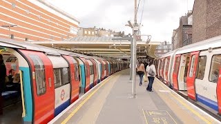 London Underground Local and Express Trains on the Jubilee and Metropolitan Lines  Part I [upl. by Sara]