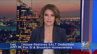 House Votes To Restore SALT Deductions [upl. by Carn199]