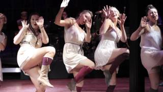 The Ultimate Lindy Hop Showdown 2014  Chorus Girl Choreography Challenge  The Hot Britches [upl. by Lraep541]