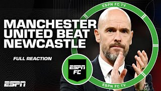 FULL REACTION Man United defeat Newcastle 👀 Manchester played BETTER  Shaka Hislop  ESPN FC [upl. by Eignat]