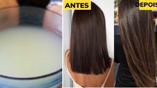 Como crescer muito e engrossar o cabelo naturalmente e mais rápido [upl. by Mumford]