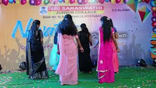 All remix songs dance performance by juniors in freshers party 2023 [upl. by Gnes577]