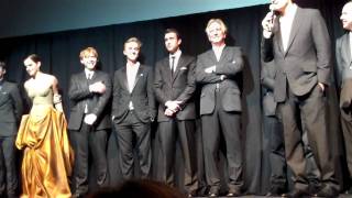 Harry Potter Cast Speeches NYC Premiere [upl. by Simonsen]