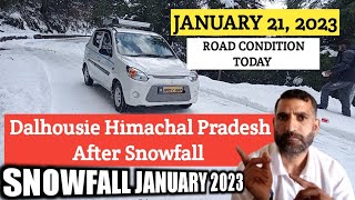 Snow in Dalhousie in January 2023  Dalhousie Himachal Pradesh Tourist Places To Visit in January [upl. by Rocca526]