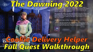 Destiny 2  The Dawning 2022 Full Quest Walkthrough [upl. by Enyamrahs]