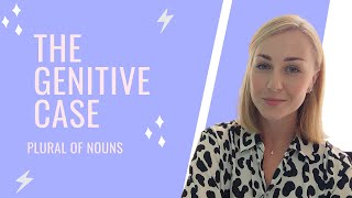 The Genitive case Plural of nouns Родительный падеж [upl. by Anne-Corinne408]