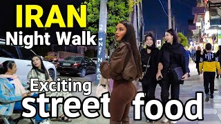 Walk in Iran Ahvaz2023  Ahvazs delicious street🇮🇷 Nightlife and street food غذای خیابانی اهواز [upl. by Cohby575]