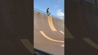 14 foot vertical ramp 🤯  skateboarding fyp [upl. by Close]