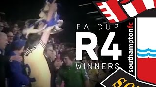 40 Years On How Southampton won the FA Cup Round 4 [upl. by Ggerk318]