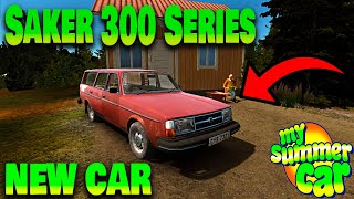 Saker 300 Series NEW DRIVABLE CAR I My Summer Car [upl. by Arhas]