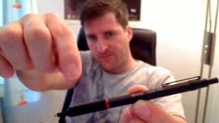 Rotring Rapid Pro Black Kugelschreiber Unboxing amp KurzFazit GERMAN [upl. by Flanders]