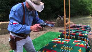 Staging Your Revolvers  Cowboy Action Shooting [upl. by Nnylirej]