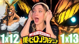 PLUS ULTRA💥 My Hero Academia  1x12 and 1x13 REACTION AND REVIEW [upl. by Eojyllib]