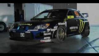 subaru impreza wrx ken block drift show [upl. by Dnarb]