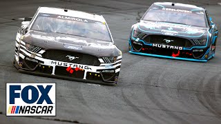 Race in 90 Aric Almirola wins at Loudon  NASCAR ON FOX [upl. by Osrock788]