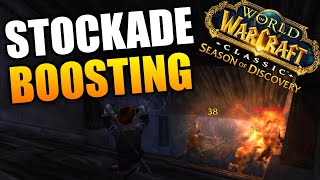 SOLO Mage Stockades Boost for Insane Gold amp XP Season of Discovery Phase 1 Level 25 [upl. by Erminia]