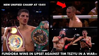 Tim Tszyu UPSET LOSES to Sebastian Fundora [upl. by Simon]