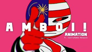 AMBOI Animation Original Ft Countryhumans Malaysia [upl. by Cenac]