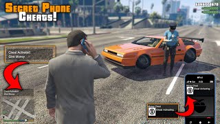 GTA 5  Secret Phone Cheats Money Cheat Weapon Cheats amp more [upl. by Naujal]