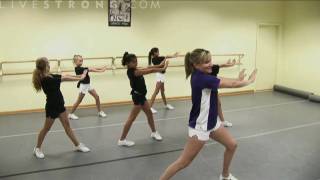 How to Combine Cheerleading Dance Moves [upl. by Teerprah]