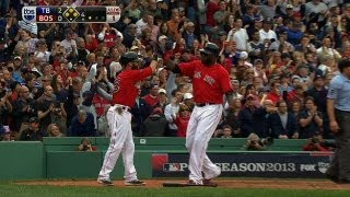 TBBOS Gm1 Red Sox score five times in the fourth [upl. by Alecram284]