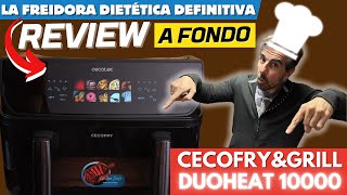 Freidora de AIRE CECOFRYampGRILL DUOHEAT 10000🔥Prueba a Fondo y RECETAS [upl. by Kylila]