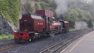 Day on the WHR to Beddgelert with NGG130 April 2022 [upl. by Akinimod]