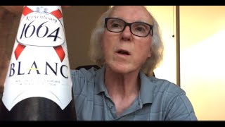 Kronenbourg 1664 Blanc Beer Review 648 [upl. by Fabrienne388]