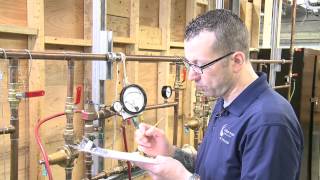 Camosun Pipe Trades  Pressure Vaccuum Breaker Assembly Test [upl. by Norahs]