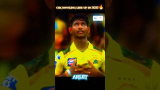 Csk bowling line up in 2025 csk cricket shorts [upl. by Ras]