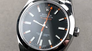 Rolex Milgauss 116400 Rolex Watch Review [upl. by Westhead228]