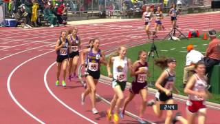 Girls A 1600 meter run  2016 SD Track amp Field Championships  SDPB Sports [upl. by Temp]