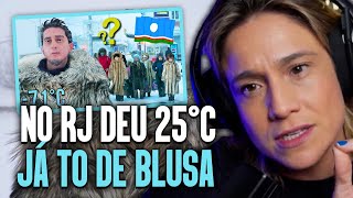 FÊ GENTIL REAGE Ruhi Çenet na Cidade Mais Fria da Terra 71°C YAKUTIA  Cortes Fernanda Gentil [upl. by Essila232]