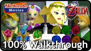 The Legend of Zelda Ocarina of Time 100 Walkthrough Full Game [upl. by Hamlani244]