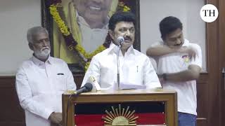 LIVE Tamil Nadu CM MK Stalin press conference [upl. by Erl]