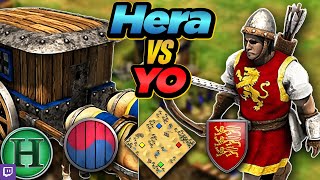 Koreans vs Britons  1v1 Arabia  vs Yo  AoE2 [upl. by Elokin]