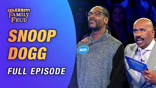 Snoop Dogg vs Sugar Ray Leonard Full Episode  Celebrity Family Feud [upl. by Mitchell]