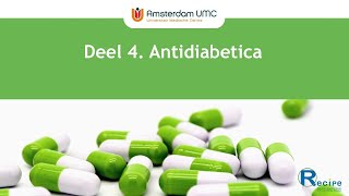 CVRM en Hart en Vaatziekten  Deel 4  Antidiabetica [upl. by Alyhc802]