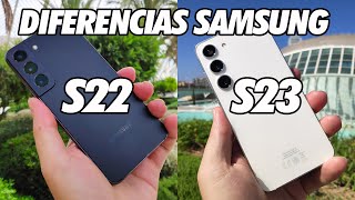 Diferencias Entre Samsung S22 y S23  Cual Vale Más la Pena [upl. by Omrellig504]