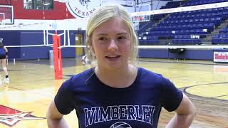 2020 Wimberley Lady Texan Volleyball Advances to 4A Semifinals [upl. by Kazmirci]