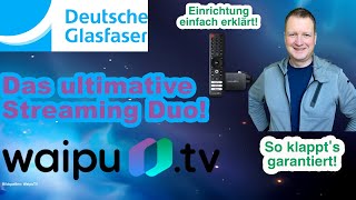 Glasfaser  WaipuTV Stick Die ultimative StreamingKombo [upl. by Birkett]