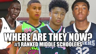 WHERE ARE THEY NOW 1 Ranked Middle School Hoopers [upl. by Khorma]