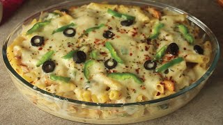 Cheesy Chicken Pasta😍 Recipe By Chef Hafsa [upl. by Ocirne]