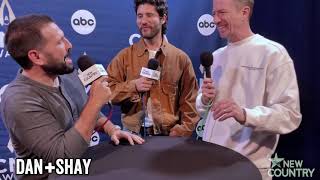 Paul McGuire Chats With Dasha Dan  Shay Scotty McCreery and Parker McCollum before the CMAs [upl. by Kurland]