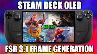 Steam Deck Now Can Play AAA Games at 60 FPS Testing FSR 31 in 4 games [upl. by Narcho]